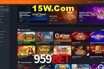 959Bet: Jogos de Caça-Níqueis-Altas Recompensas, Roleta-Velocidade, Blackjack-Desafios Máximos